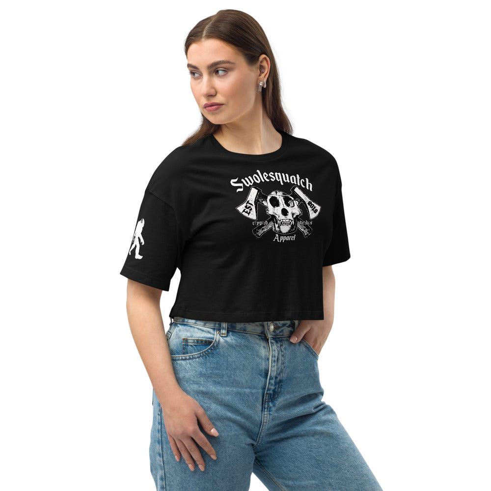 Cryptid Strength Women's oversized crop top