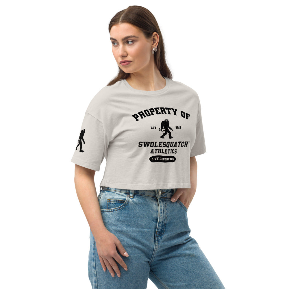 Varsity crop top