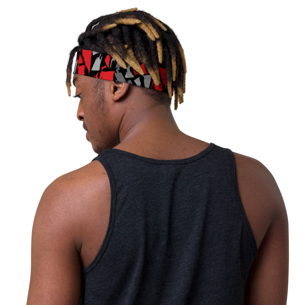 Red Camo Live Legendary Headband