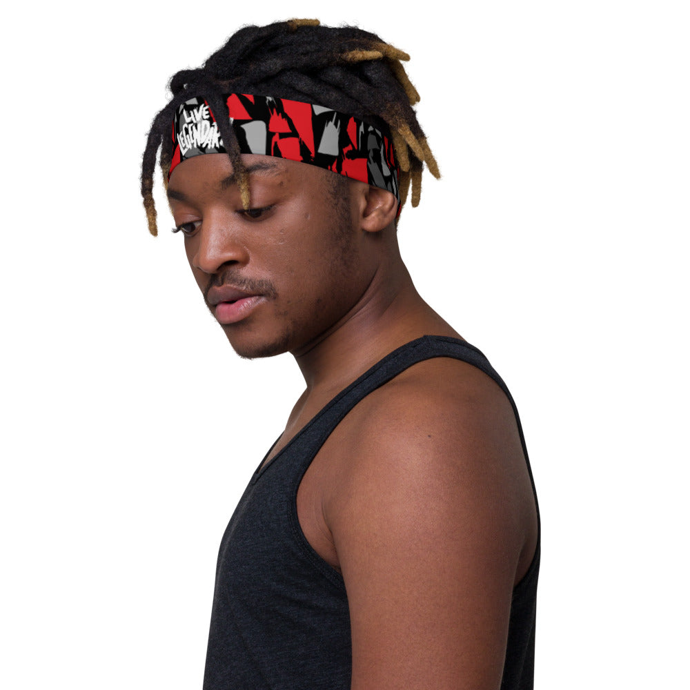 Red Camo Live Legendary Headband