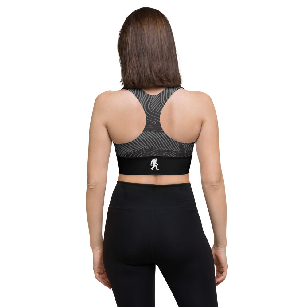 Fingerprints Longline sports bra