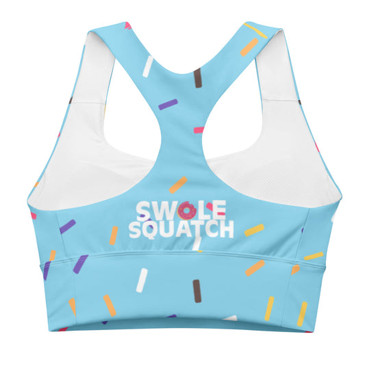 Sprinkles longline sports bra