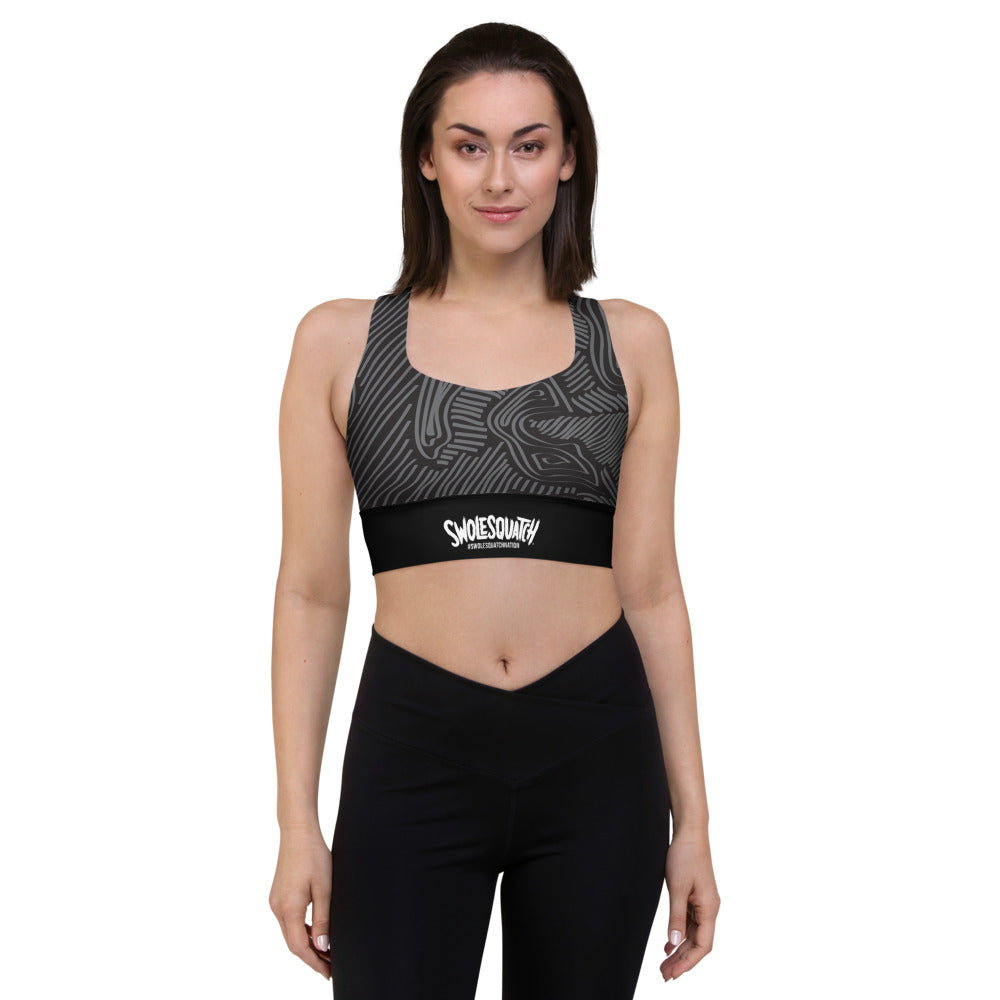 Fingerprints Longline sports bra