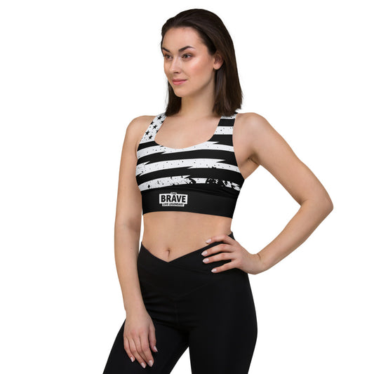 The BRAVE Longline sports bra