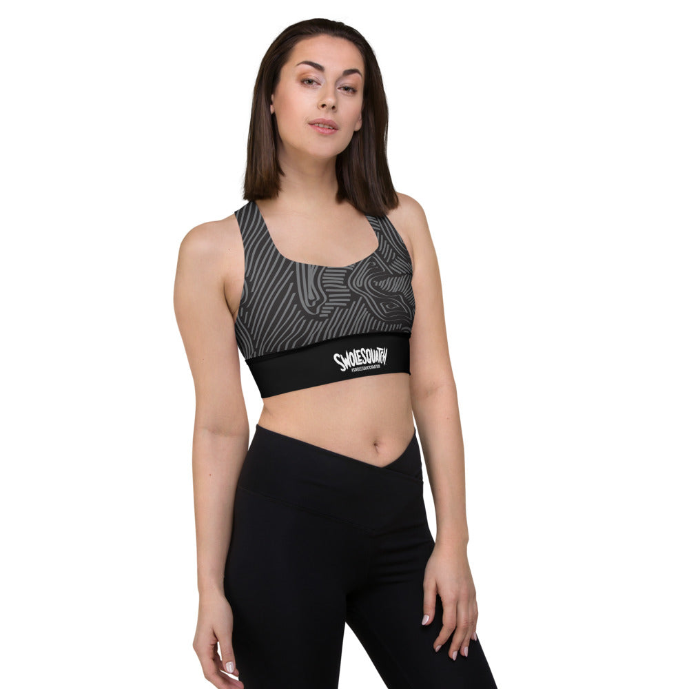 Fingerprints Longline sports bra