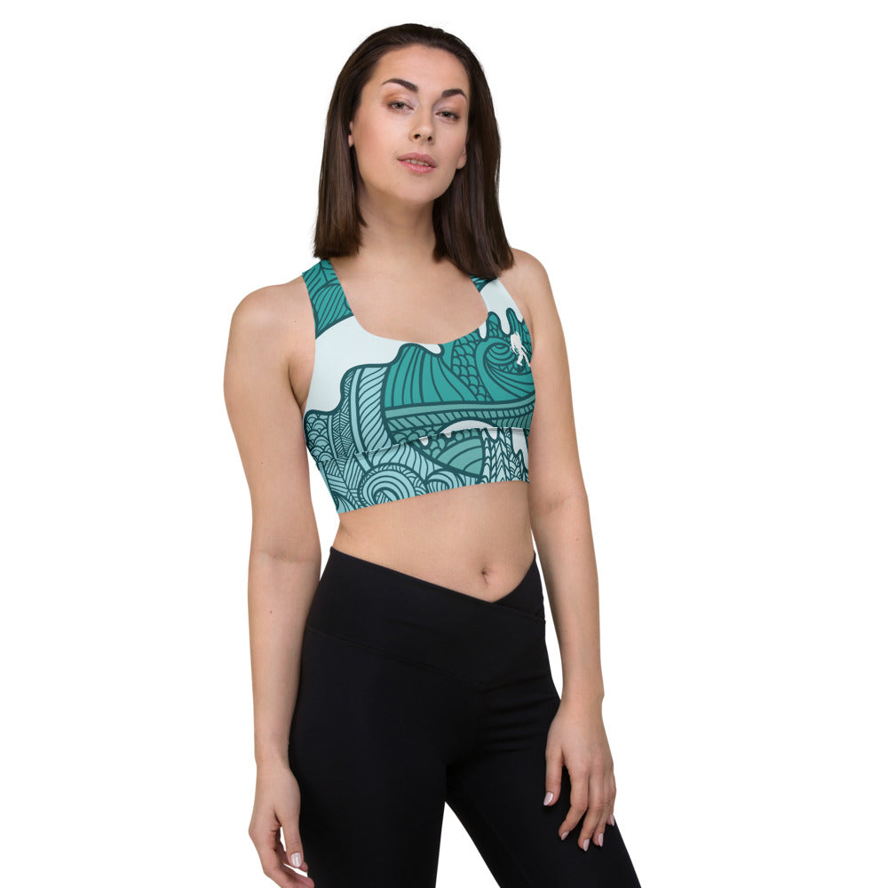 Tsunami Longline sports bra