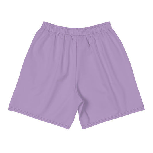 Lilac Old School Men's Athletic Long Shorts