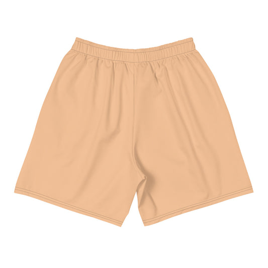 Peach Old School Men's Athletic Long Shorts