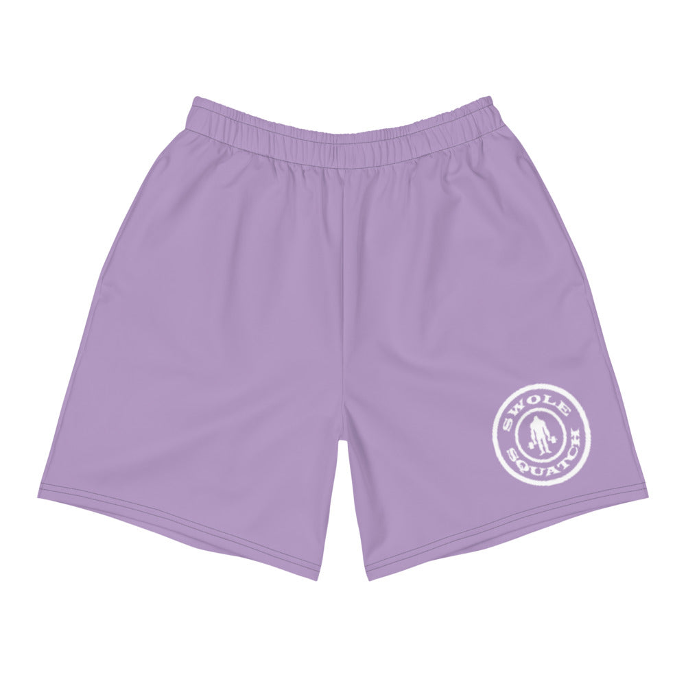 Lilac Old School Men's Athletic Long Shorts