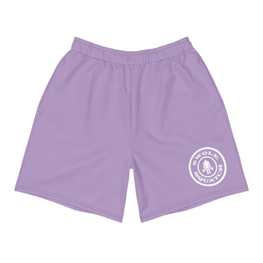 Lilac Old School Men's Athletic Long Shorts