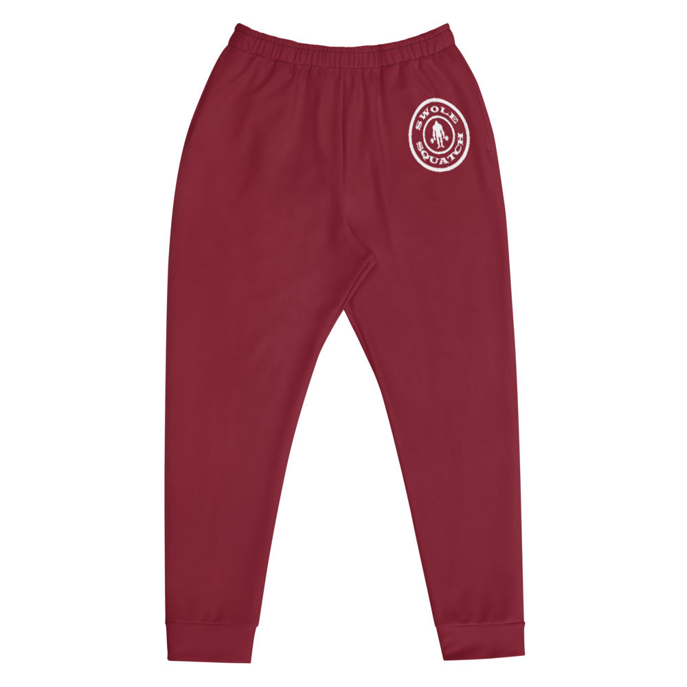 Burgundy Old School Men's Joggers