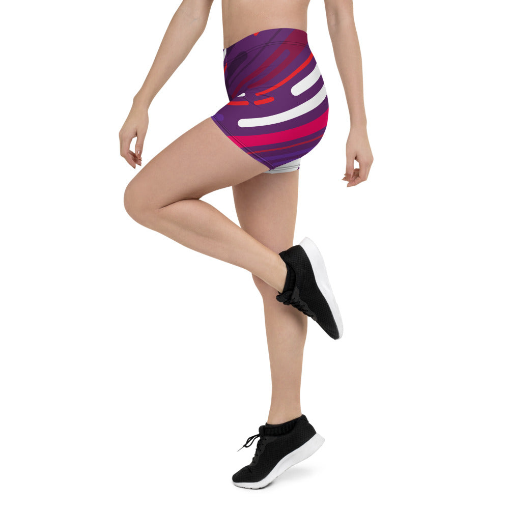 Distracted Athletic Women's Shorts