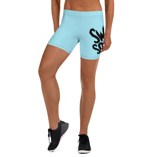 Sky Wrap-Around Women's Athletic Shorts