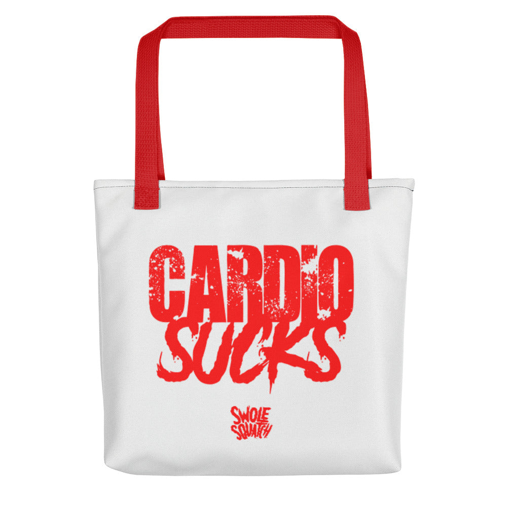 Cardio Sucks Tote bag