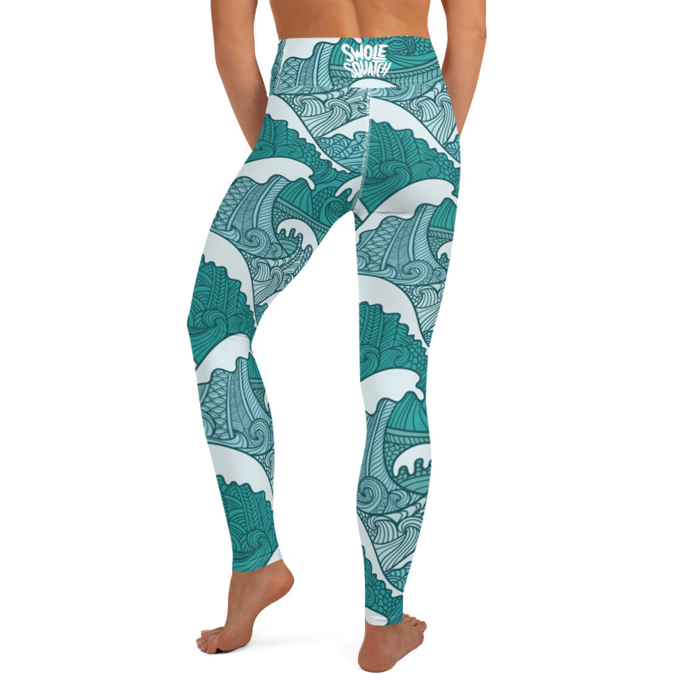 Tsunami Yoga Leggings