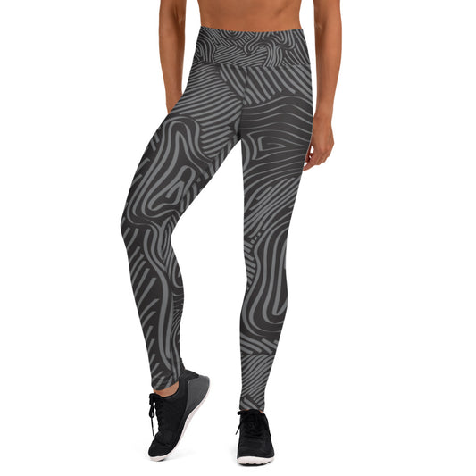 Fingerprint Yoga Leggings