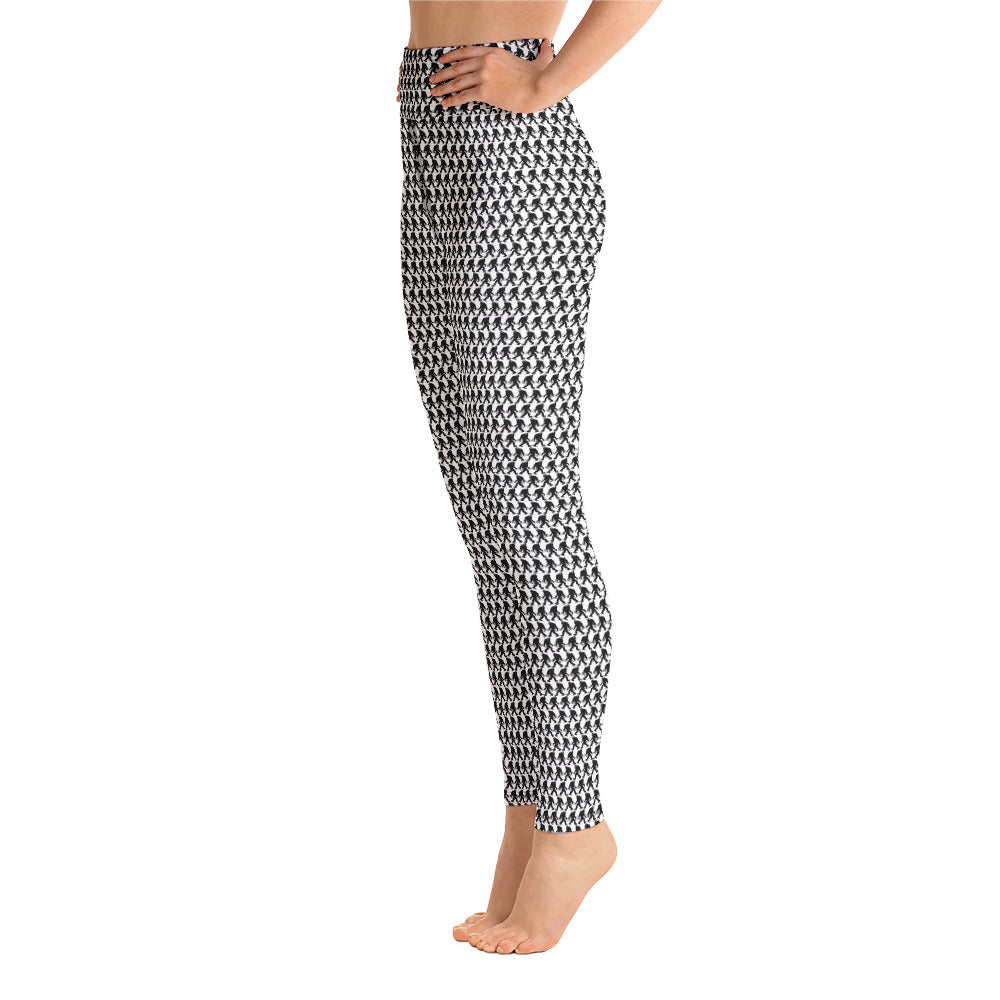 Houndstooth Yoga Leggings