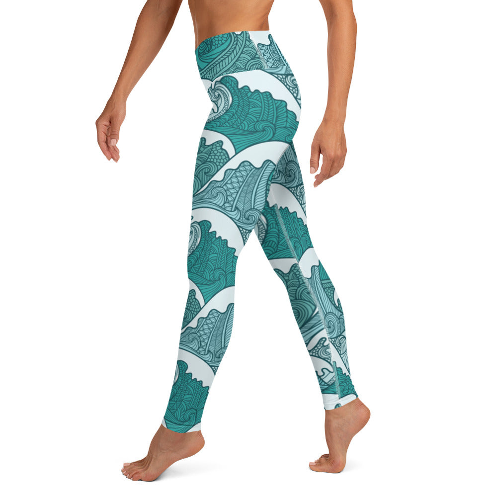 Tsunami Yoga Leggings