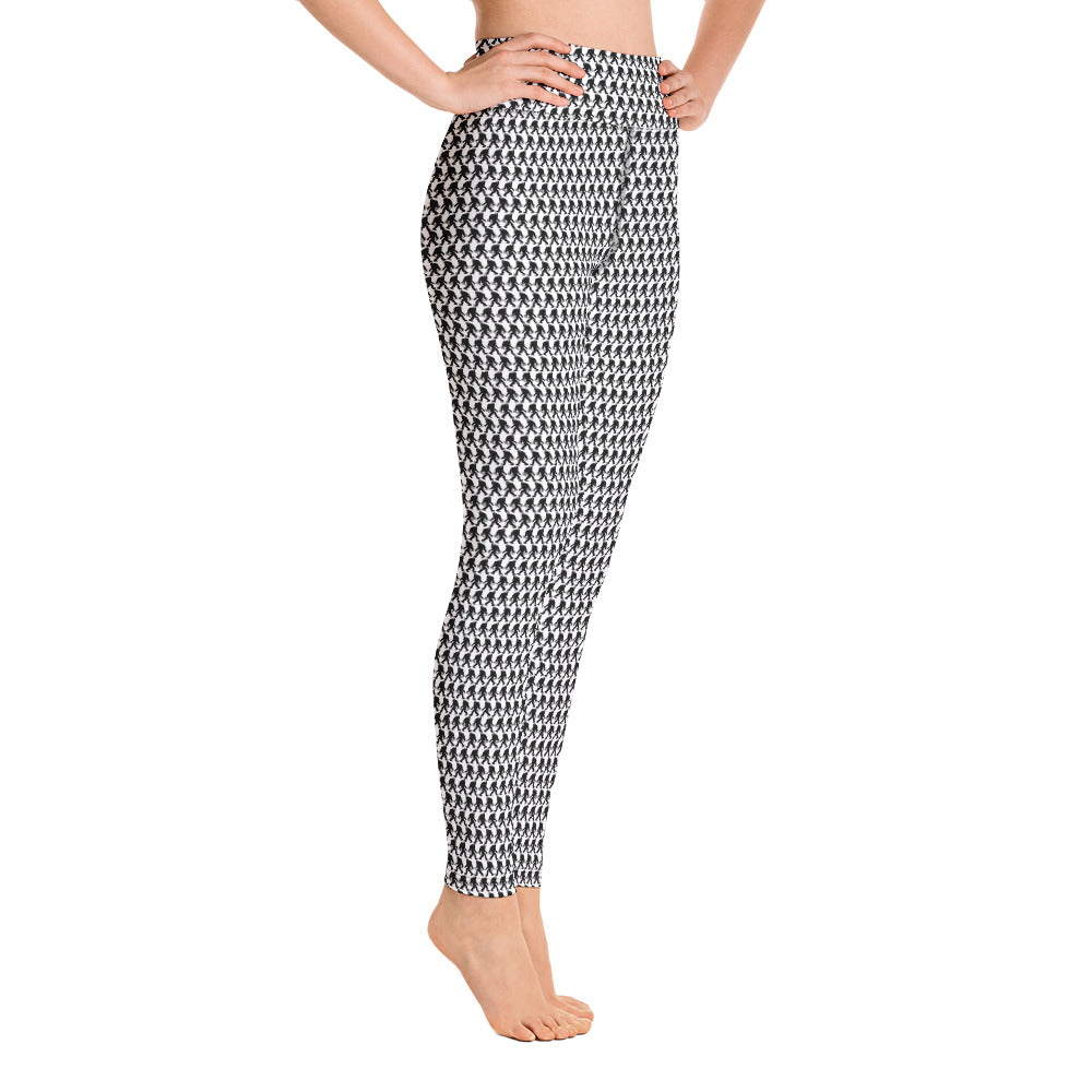 Houndstooth Yoga Leggings