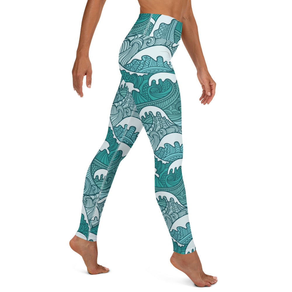 Tsunami Yoga Leggings