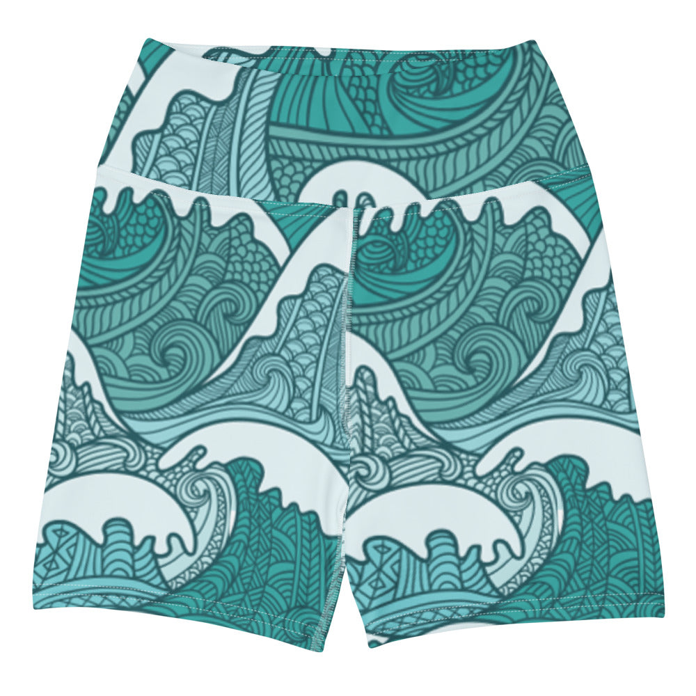 Tsunami Yoga Shorts