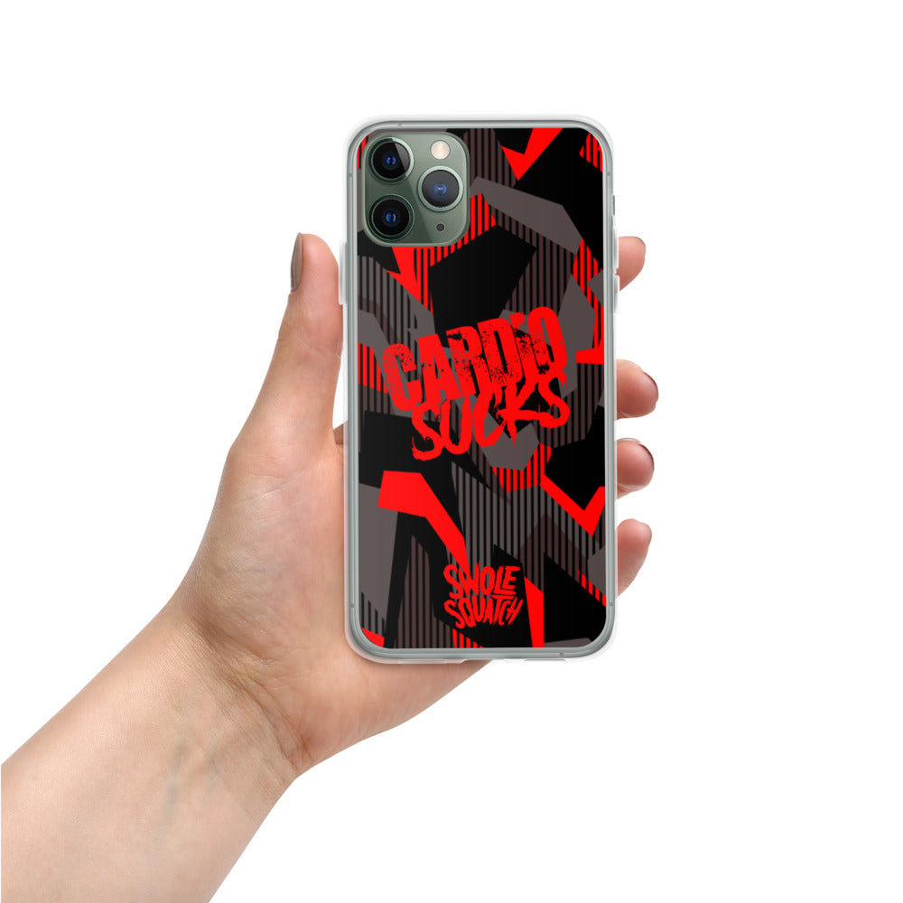 Cardio Sucks iPhone Case