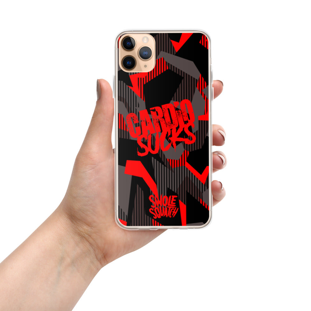 Cardio Sucks iPhone Case