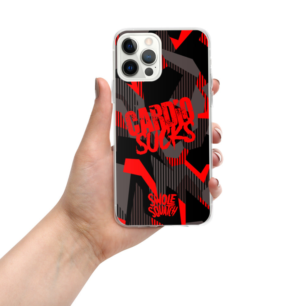 Cardio Sucks iPhone Case