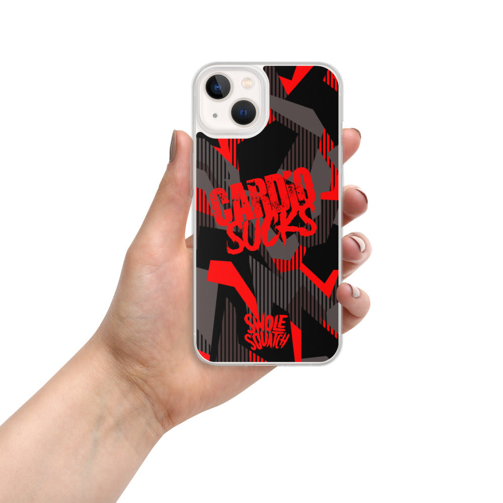 Cardio Sucks iPhone Case