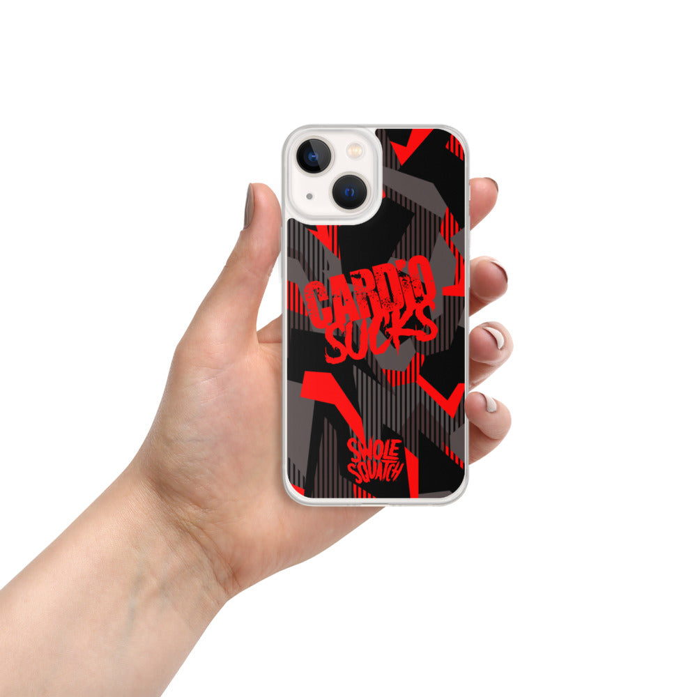 Cardio Sucks iPhone Case