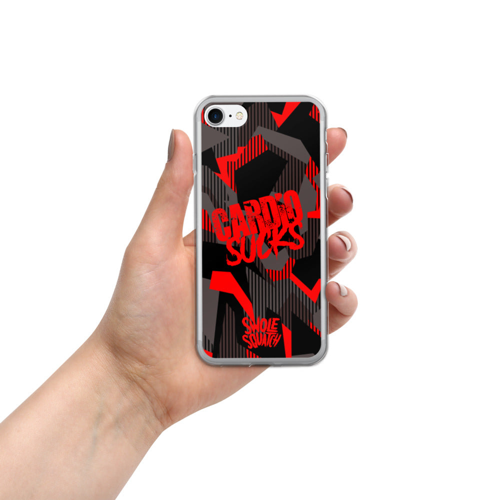 Cardio Sucks iPhone Case