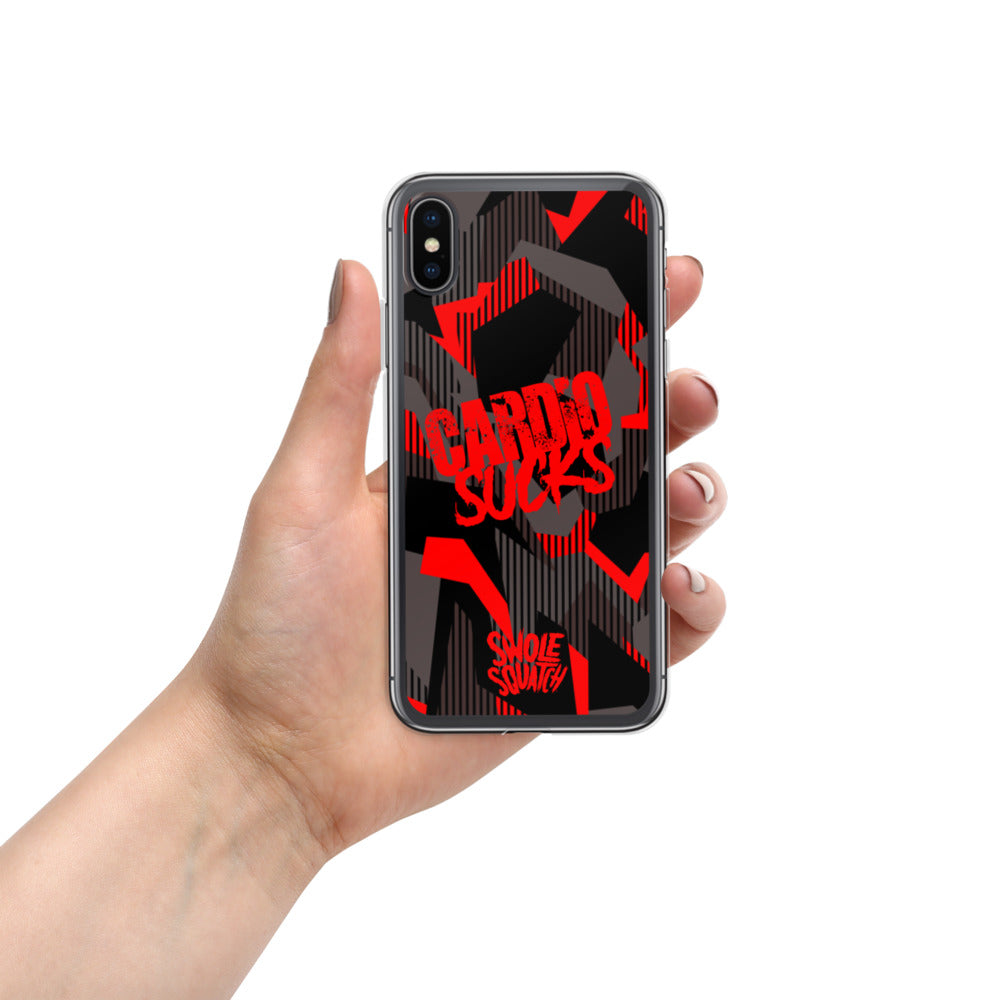 Cardio Sucks iPhone Case