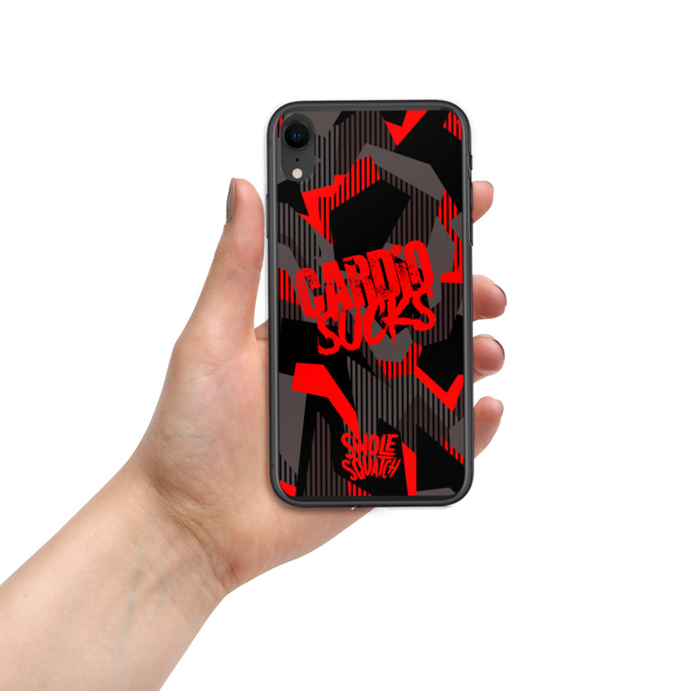 Cardio Sucks iPhone Case