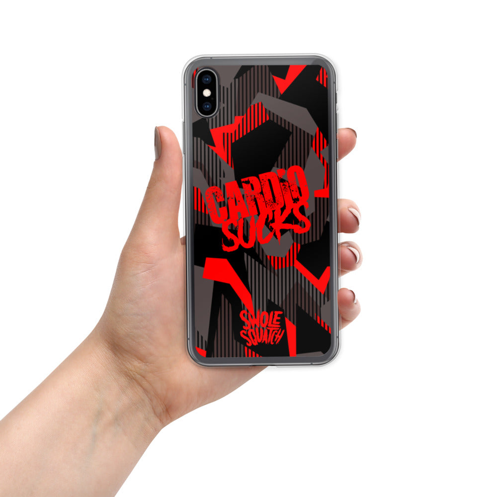 Cardio Sucks iPhone Case