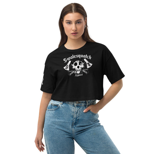 Cryptid Strength Women's oversized crop top