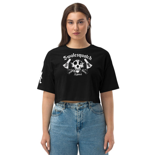 Cryptid Strength Women's oversized crop top