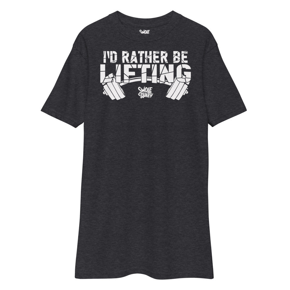 I'd Rather Be Lifting 2.0 heavyweight tee