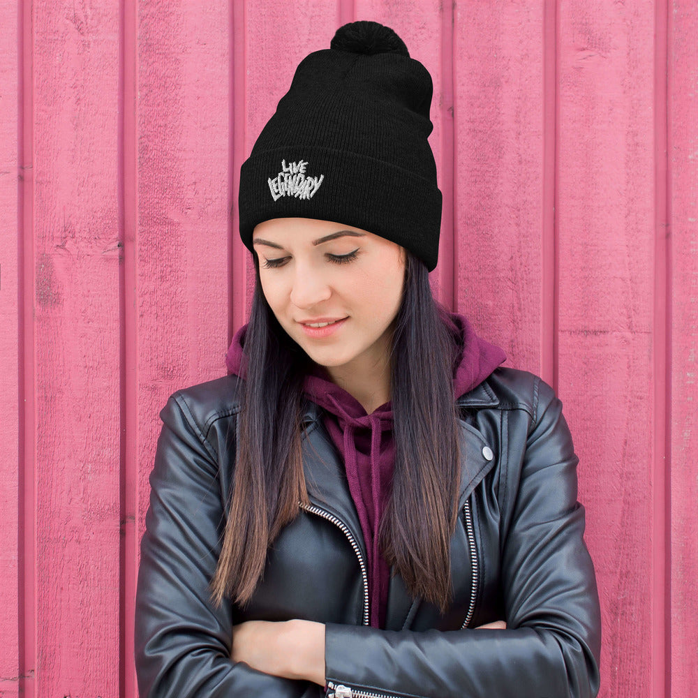 Live Legendary Pom-Pom Beanie