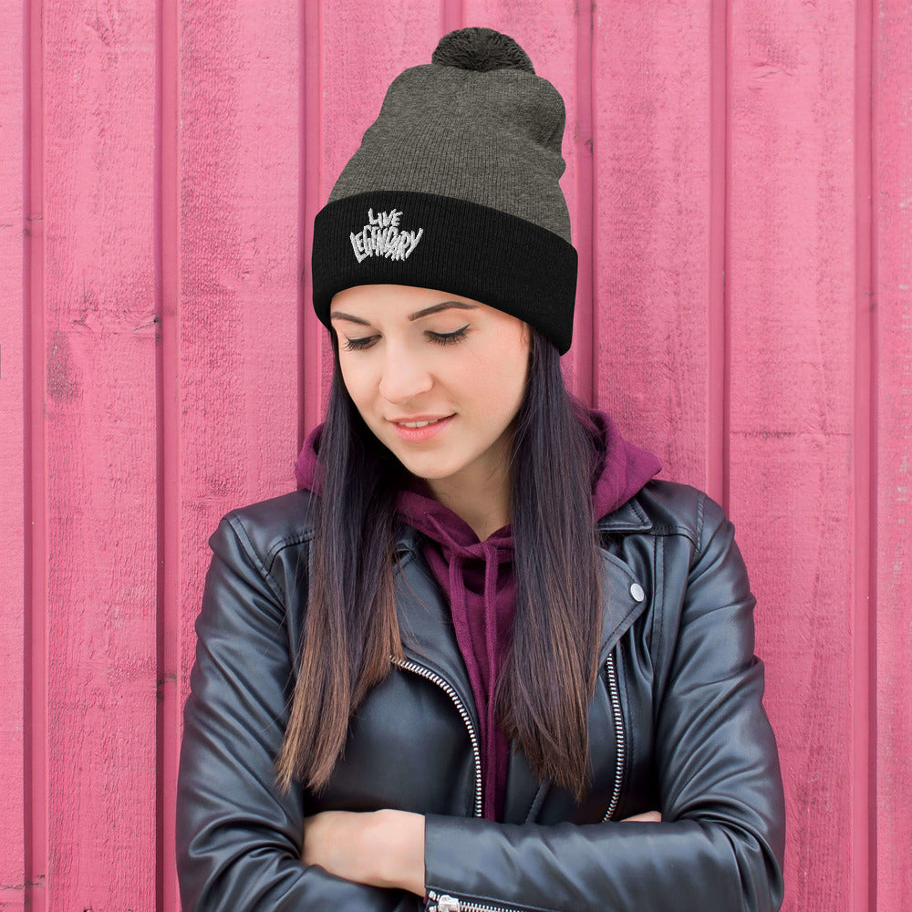 Live Legendary Pom-Pom Beanie