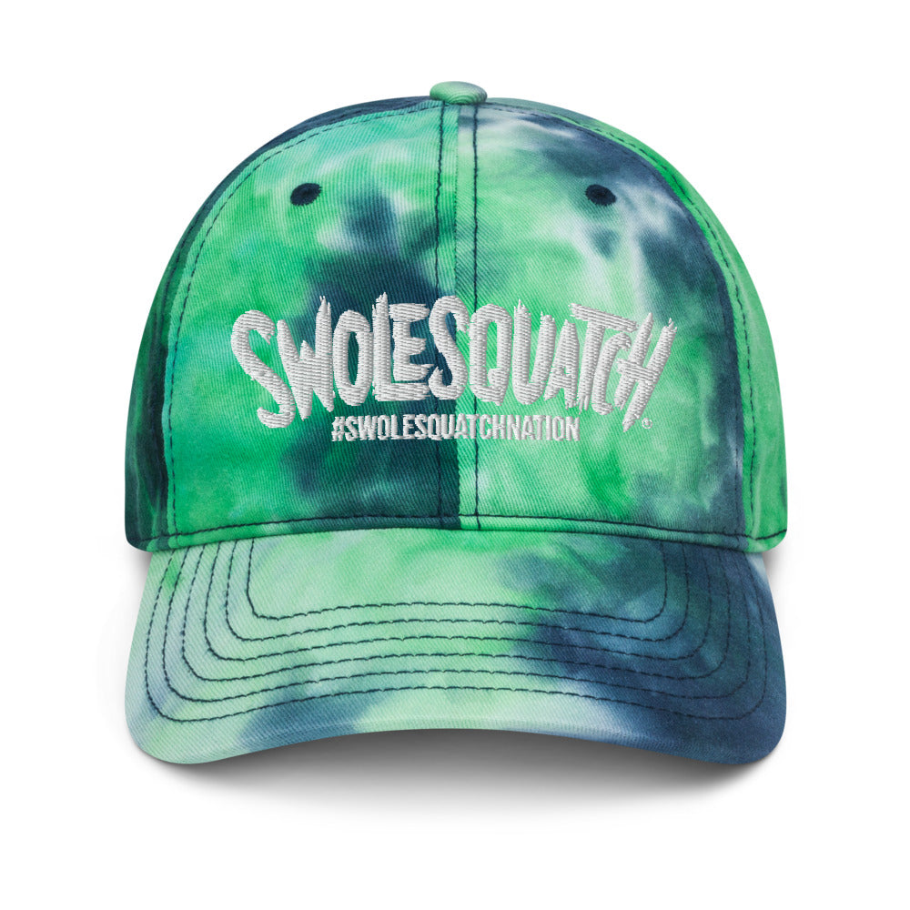 Swolesquatch tie dye hat