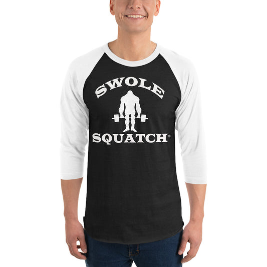 Iron 3/4 sleeve raglan shirt