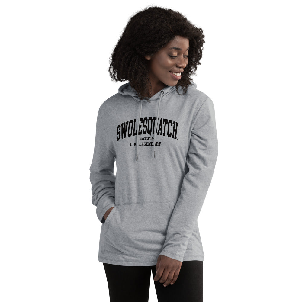 Collegiate Style Unisex Lightweight Hoodie