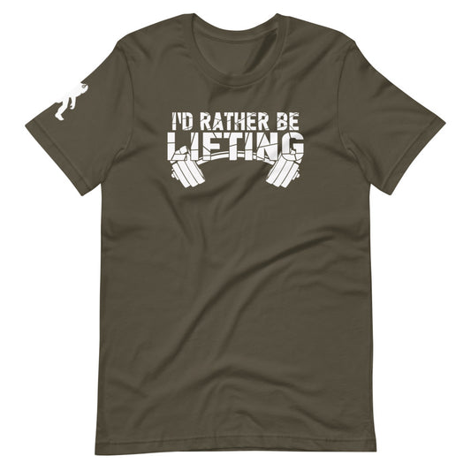 I'd Rather Be Lifting Unisex T-Shirt