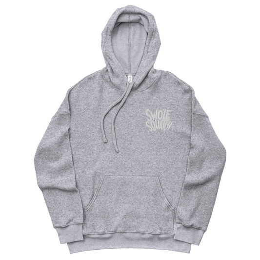 Embroidered Logo Unisex Sueded Fleece Hoodie