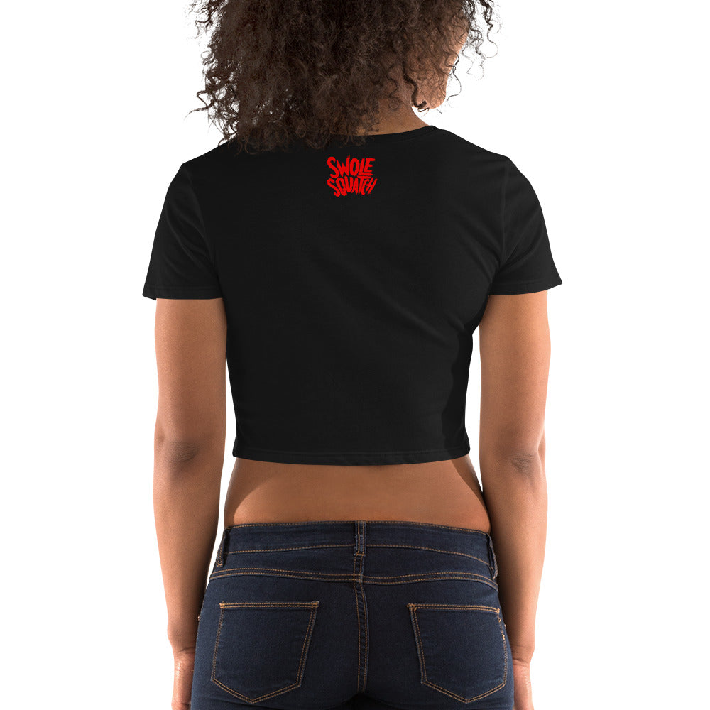 Cardio Sucks Women’s Crop Tee