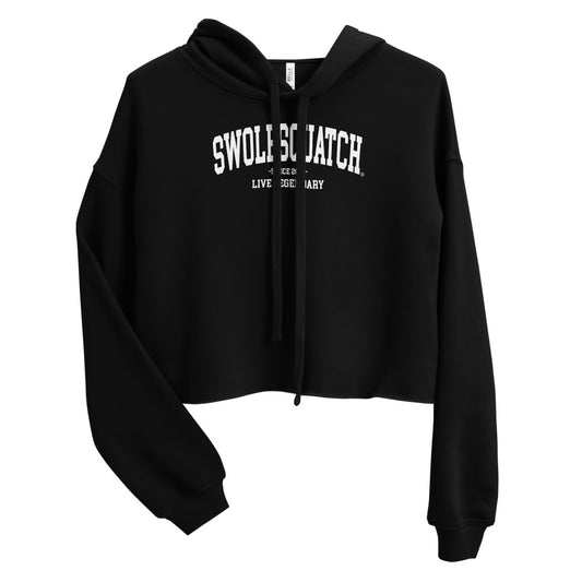 Collegiate Style Crop Hoodie