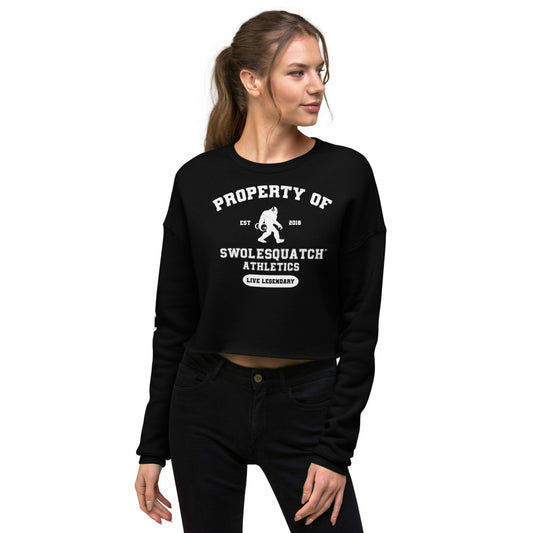 Varsity Crop Sweatshirt