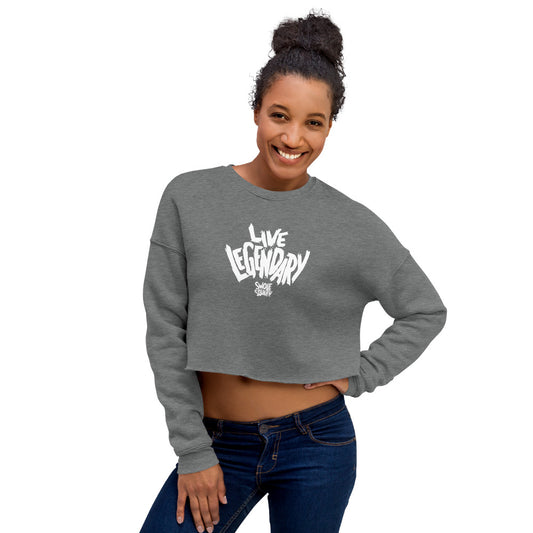 Live Legendary Women's Crop Sweatshirt Ambassador Exclusive