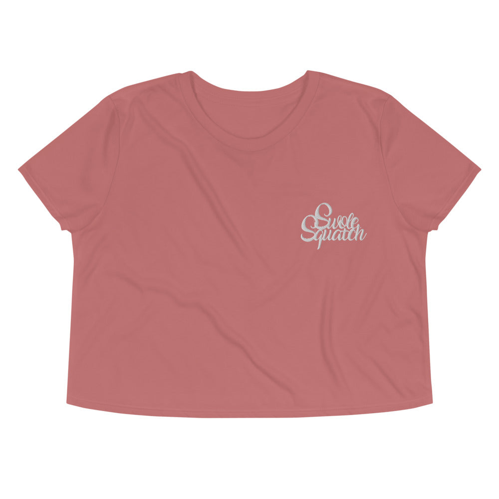 Cursive Women's Crop Tee