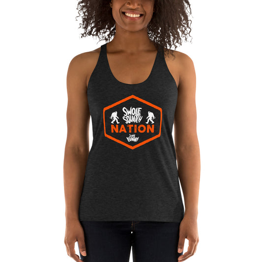 Swolesquatch Nation Women's Racerback Tank